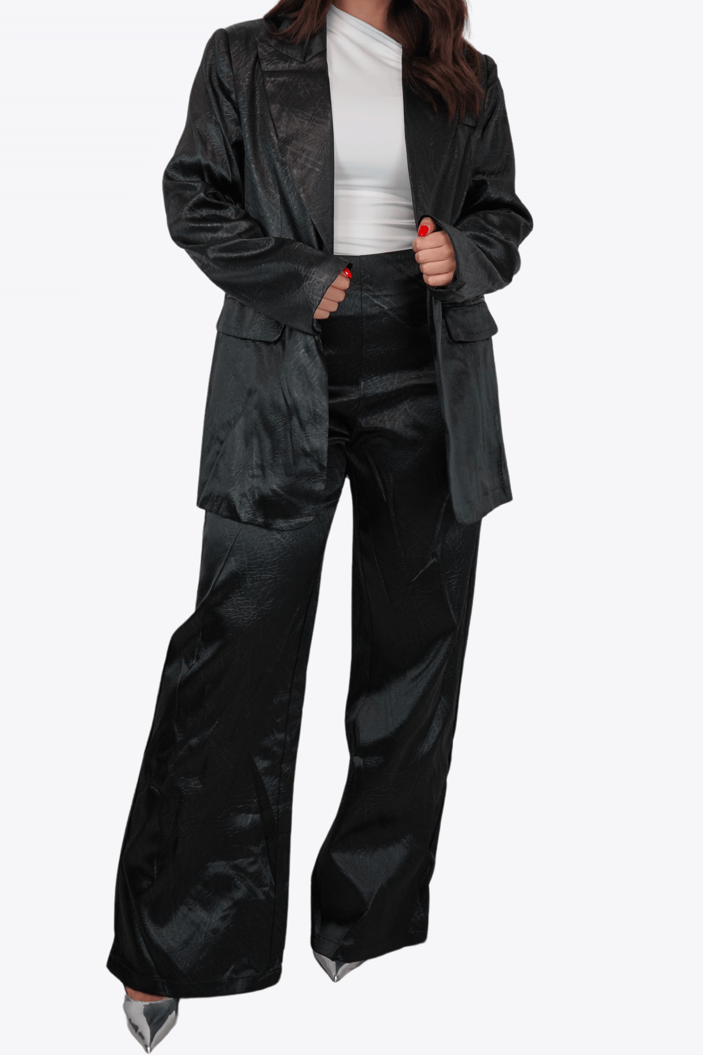 TAILLEUR GIACCA E PANTALONI NERO BRIGHT