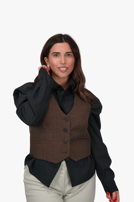 GILET CON BOTTONI COUNTRY