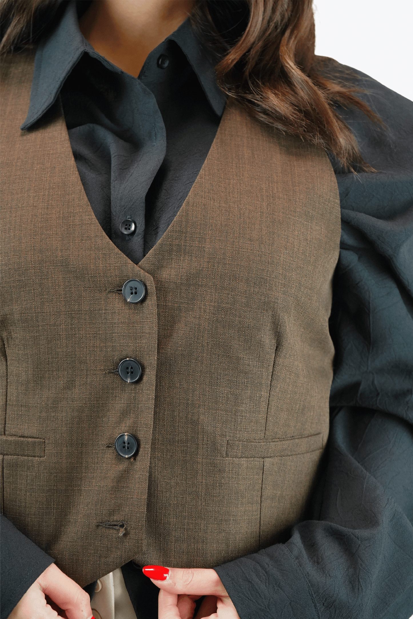 GILET CON BOTTONI COUNTRY